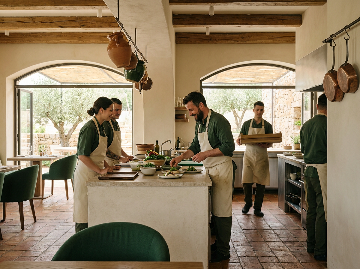 Interior restaurant La Conac – design rustic cu elemente art-deco